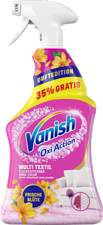Fleckenentferner Spray Multi Textil Duftedition Vanish Oxi Action