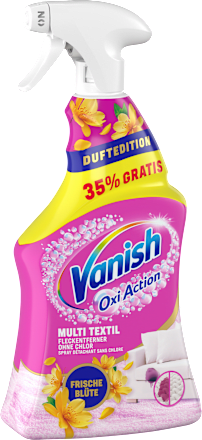 Fleckenentferner Spray Multi Textil Duftedition Vanish Oxi Action