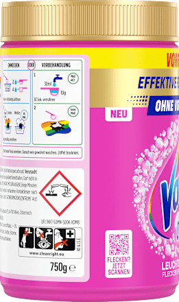 Fleckenentferner Pulver Oxi Action Pink Vanish Oxi Action