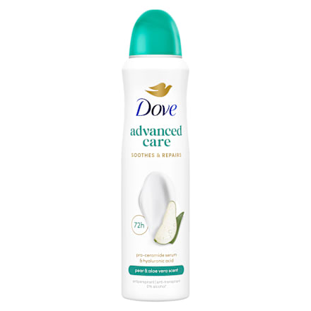 Izzadásgátló spray, Advanced Care Go Fresh - Pear & Aloe Vera Dove