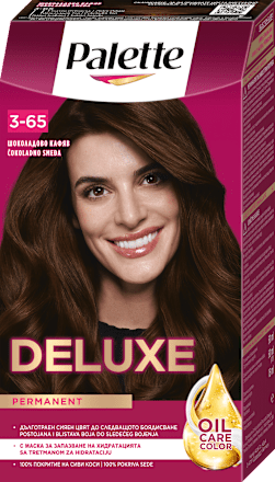 Boja za kosu – 3-65 (750) čokoladno smeđa Palette DELUXE