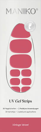 UV Nagelfolien Pediküre Vintage Velvet Maniko