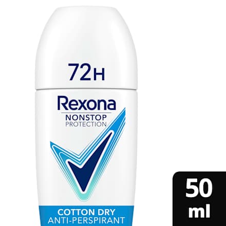 Antitranspirant Deo Roll-On Nonstop Protection Cotton Dry Rexona