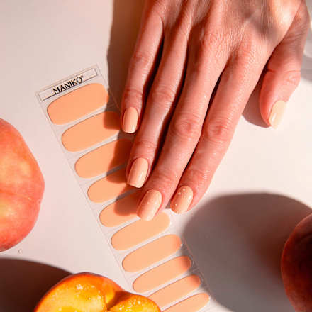 UV Nagelfolien Peach Perfect Maniko