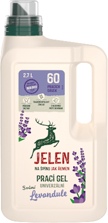univerzální prací gel s vůní levandule JELEN
