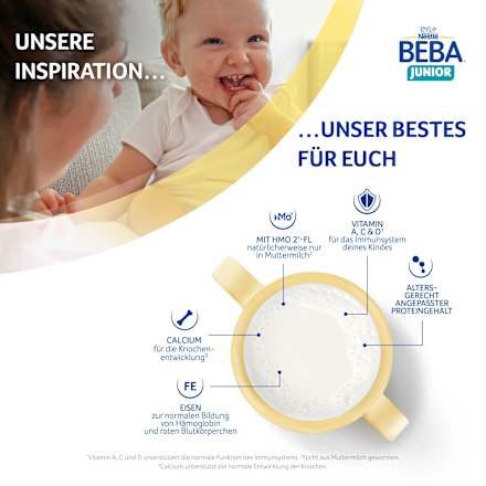 Milchgetränk trinkfertig, Junior, ab 1 Jahr Nestlé BEBA