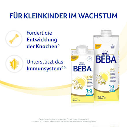 Milchgetränk trinkfertig, Junior, ab 1 Jahr Nestlé BEBA