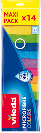 Allzwecktücher Mikrofaser Colors Megapack Vileda