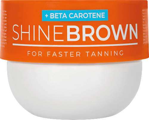 Bräunungsbeschleuniger Creme shine brown mit Beta Carotin Byrokko