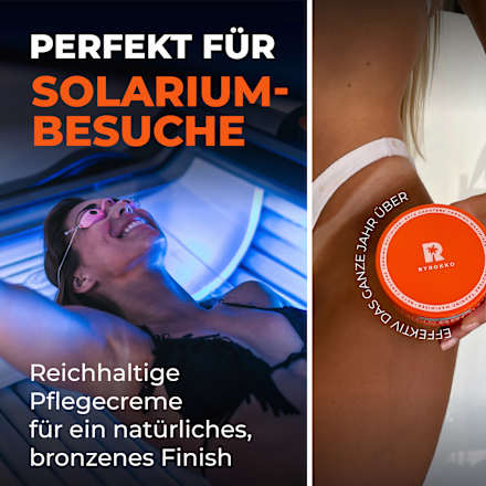 Bräunungsbeschleuniger Creme shine brown mit Beta Carotin Byrokko