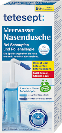 Nasendusche Meerwasser tetesept