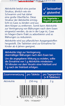 Kohletabletten 30 St Doppelherz