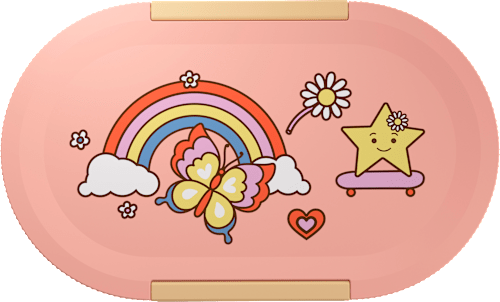 Snackbox Lumo rosa/gelb SIGG