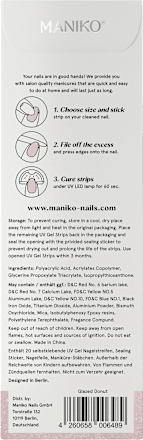 Starterset UV Gel Nagelfolien Glazed Donut  Maniko