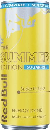 Erfrischungsgetränk Energy Drink Summer Edition Sugarfree Red Bull