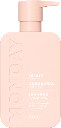 Șampon reparator cu keratină MONDAY