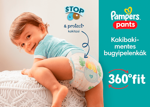 Bugyipelenka Jumbo pack 9-15 kg Pampers active baby