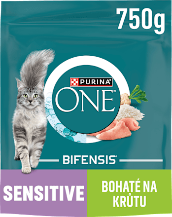Bifensis Sensitive granule pro kočky krůta a rýže PURINA ONE