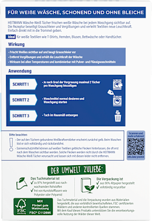Wäsche-Weiß-Tücher Heitmann