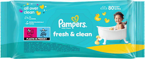 Мокри кърпички  Fresh & Clean Pampers