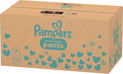 Plienkové nohavičky veľkosť 7 (15 kg+) Monthly Pack Pampers active baby