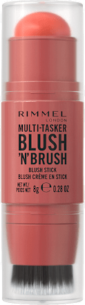 Kremno rdečilo v stiku Blush'N'Brush, 250 Coral Dust RIMMEL LONDON
