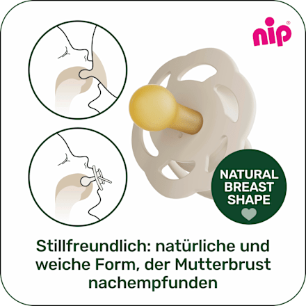 Schnuller Cherry weinrot/beere Gr. 1, 0-6 Monate Nip