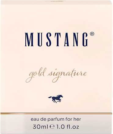 Női EdP Gold Signature MUSTANG