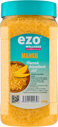 Vonná kúpeľová soľ Wellness Mango Ezo
