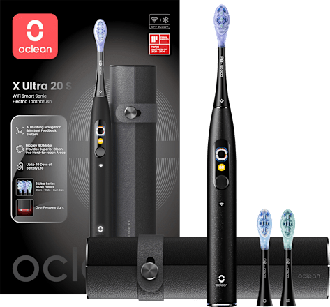 Elektrische Zahnbürste Ultra 20 S schwarz Oclean