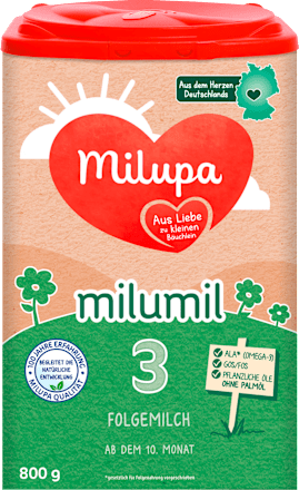 Folgemilch 3 Milumil ab dem 10. Monat Milupa
