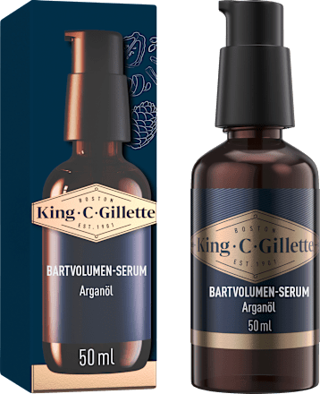 Bartvolumen Serum King. C. Gillette