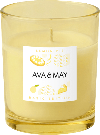 Duftkerze im Glas Lemon Pie AVA & MAY