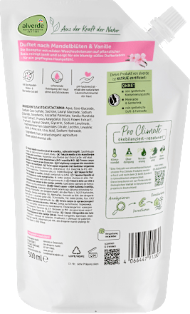 Flüssigseife Mandelblüte & Vanille, Nachfüllpack alverde NATURKOSMETIK