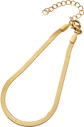 Armband wasserresistent, Gold-Optik ebelin