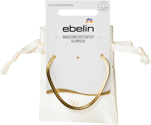 Armband wasserresistent, Gold-Optik ebelin