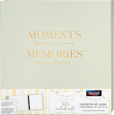 Tablebook mit Album Paradies