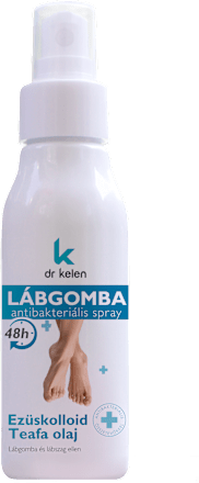 Antibakteriális spray, lábgomba és lábszag ellen Dr. Kelen