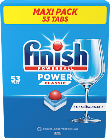 Geschirrspül-Tabs Power Classic Maxi Finish