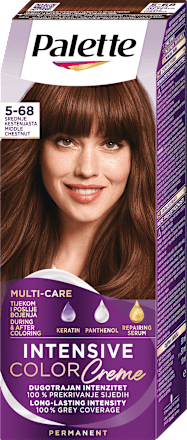 Boja za kosu – 5-68 (R4) srednje kestenjasta     Palette INTENSIVE COLOR CREME