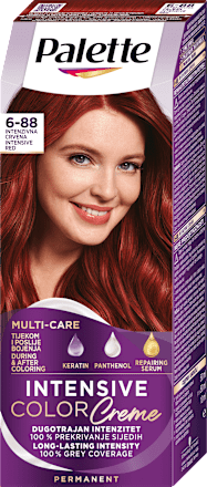 Boja za kosu – 6-88 (RI5) intenzivno crvena      Palette INTENSIVE COLOR CREME