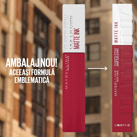 SuperStay Matte Ink ruj lichid 80 Ruler MAYBELLINE NEW YORK
