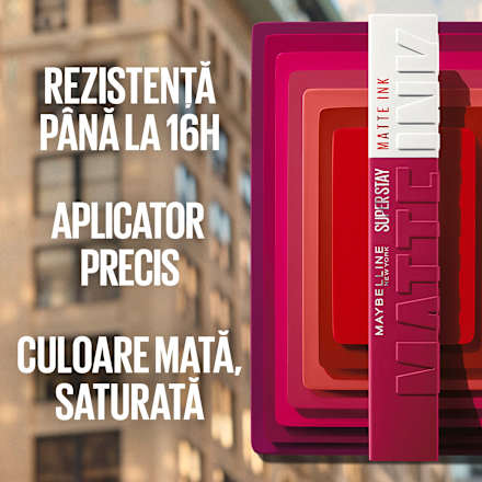 SuperStay Matte Ink ruj lichid 80 Ruler MAYBELLINE NEW YORK