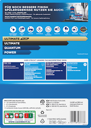 Spülmaschinen-Tabs Classic  Finish