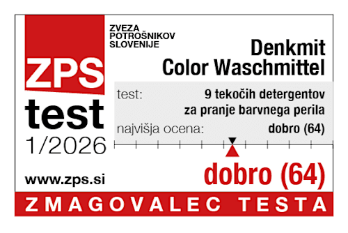 Tekoči detergent za pranje barvnega perila Denkmit