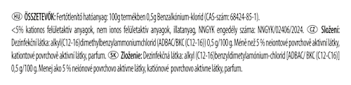 Čistiaca pena na WC a kúpeľne Power Foam Floral Fresh Domestos