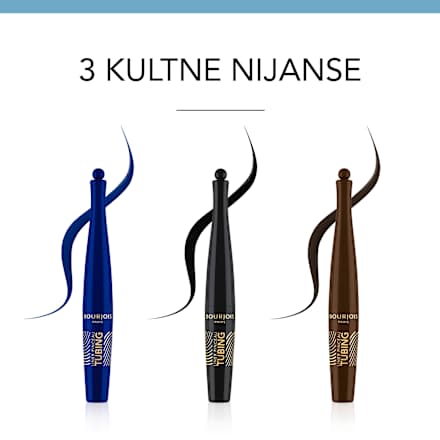 Liner Pinceau Tubing tuš za oči - 02 Brown BOURJOIS PARIS