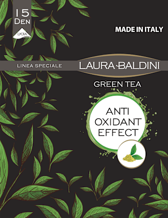 Dres Green Tea 15DEN, bej, M3 LAURA BALDINI