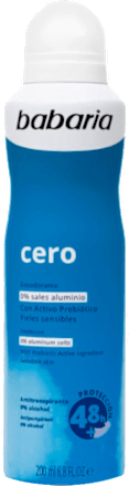 Deodorant spray cero babaria