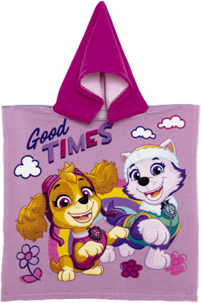 Dječji pončo za plažu – Paw Patrol, rozi Disney